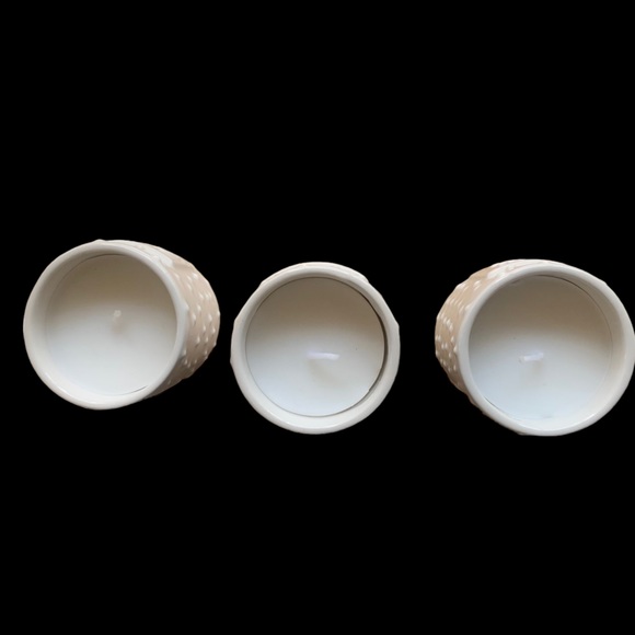 NWOT Set of Three Sandra Magsamen “Live Laugh Love” Candles - Picture 3 of 7